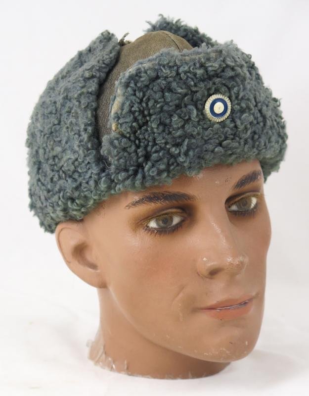 WW2 Finnish army M39 fur cap - 1944 — image 2