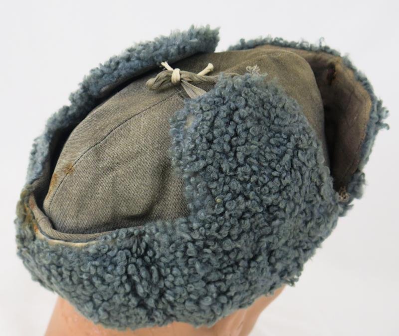 WW2 Finnish army M39 fur cap - 1944 — image 3