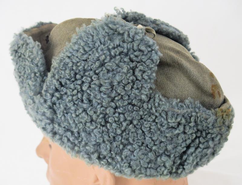 WW2 Finnish army M39 fur cap - 1944 — image 4