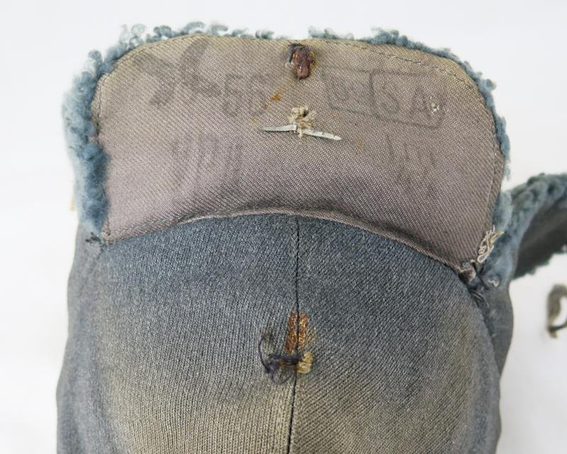 WW2 Finnish army M39 fur cap - 1944 — image 7