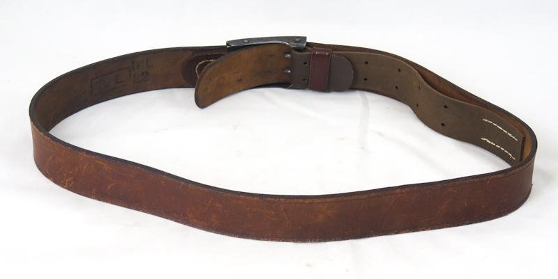 Pre-war Finnish M1922 belt and buckle - 1922 — image 2