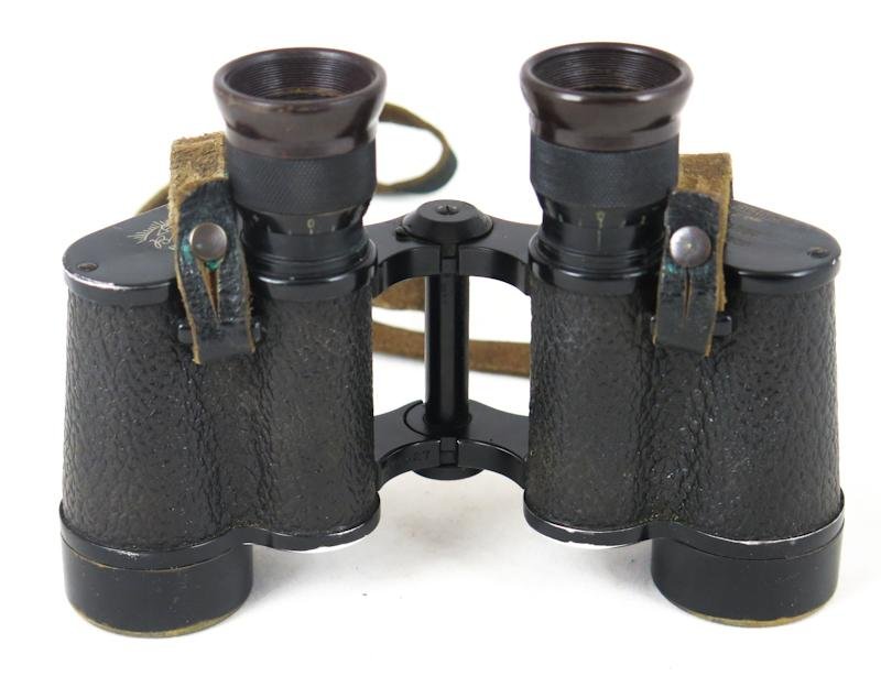 WW2 German Wehrmacht/Waffen-SS 6x30 field binoculars - Busch Rathenow — image 4