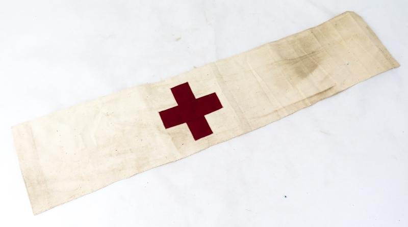 WW2 Finnish medics red cross arm band — image 5
