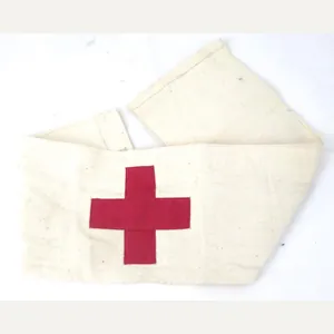 WW2 Finnish medics red cross arm band