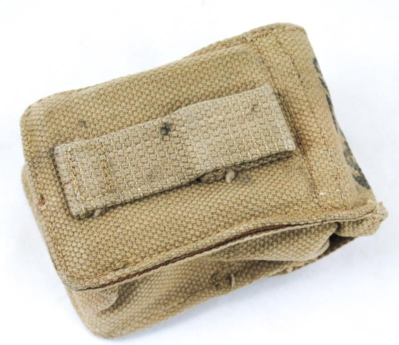 WW2 British army radio Volt meter pouch ZA7369 - 1941 — image 2