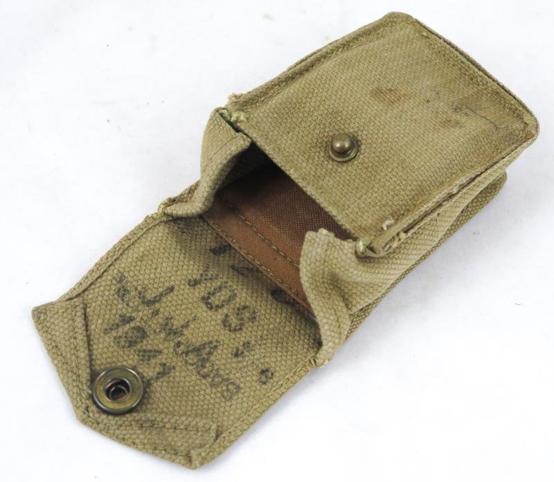 WW2 British army radio Volt meter pouch ZA7369 - 1941 — image 6