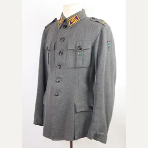 WW2 Finnish army signal staff-sergeant M/36 field jacket - 11.division …