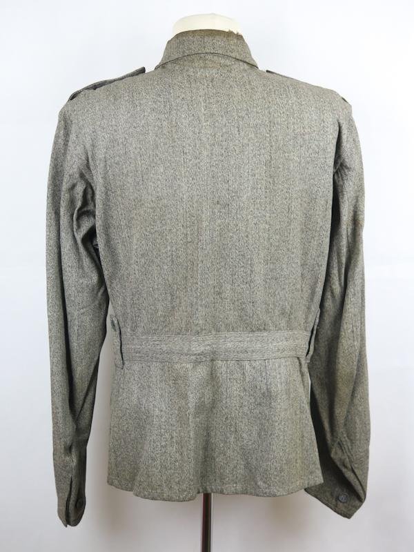 WW2 Finnish army Field artillery 2nd lieutenant M36 summer blouse - 22nd Heavy artillery batallion — image 3