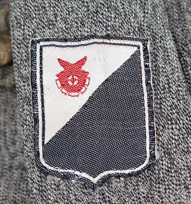 WW2 Finnish army Field artillery 2nd lieutenant M36 summer blouse - 22nd Heavy artillery batallion — image 8