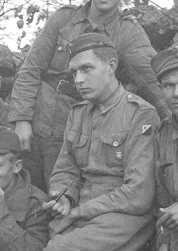 WW2 Finnish army Field artillery 2nd lieutenant M36 summer blouse - 22nd Heavy artillery batallion — image 9