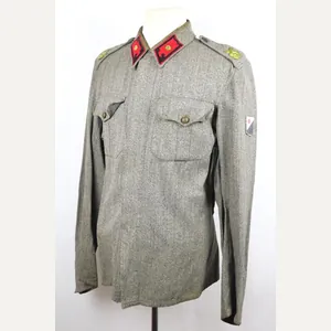 WW2 Finnish army Field artillery 2nd lieutenant M36 summer blouse …