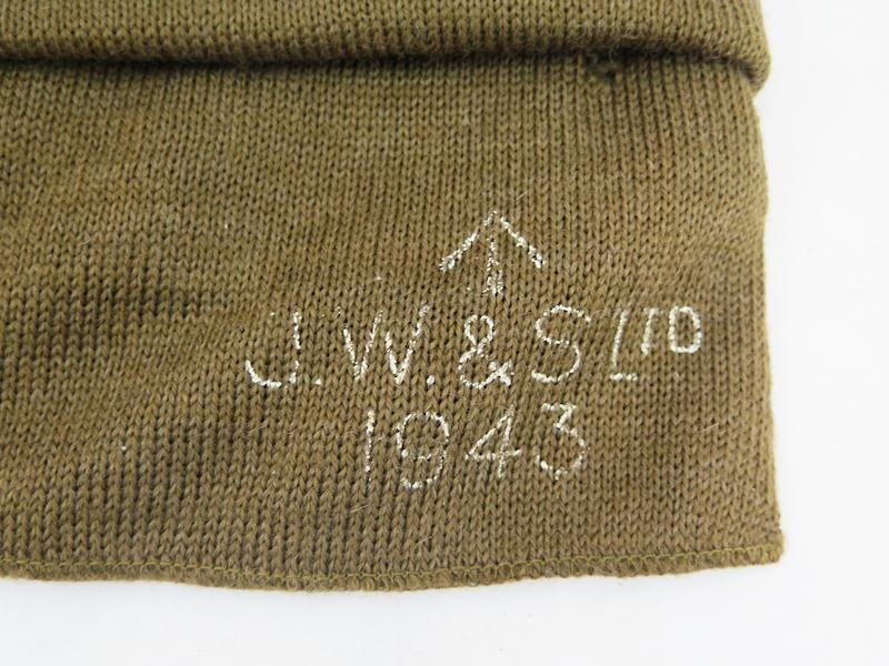 WW2 British army cap comforter - 1943 — image 4