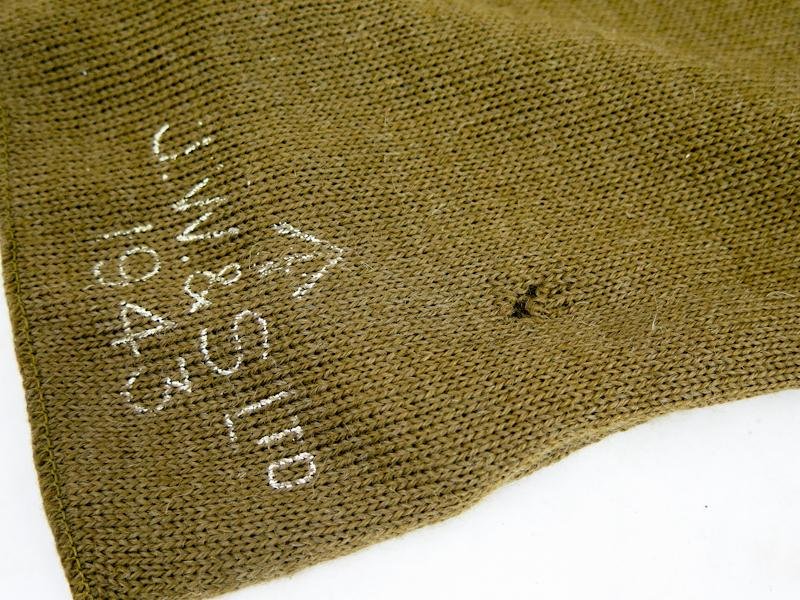 WW2 British army cap comforter - 1943 — image 6