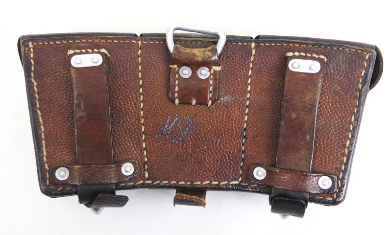 WW2 German Wehrmacht Kar98 rifle ammo pouch - 1936 — image 2