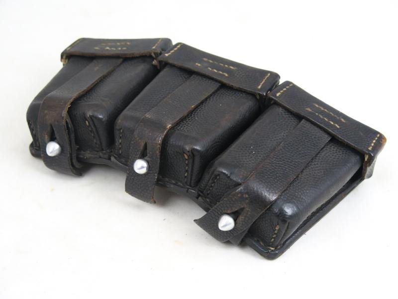 WW2 German Wehrmacht Kar98 rifle ammo pouch - 1936 — image 3