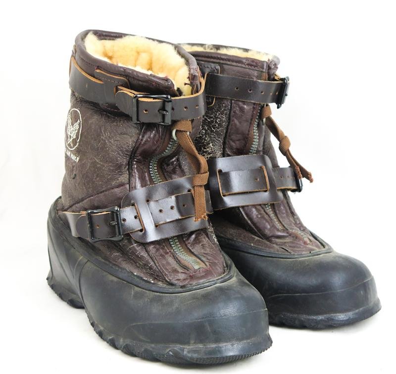 Post-war US air force A-1 flight boots — image 2