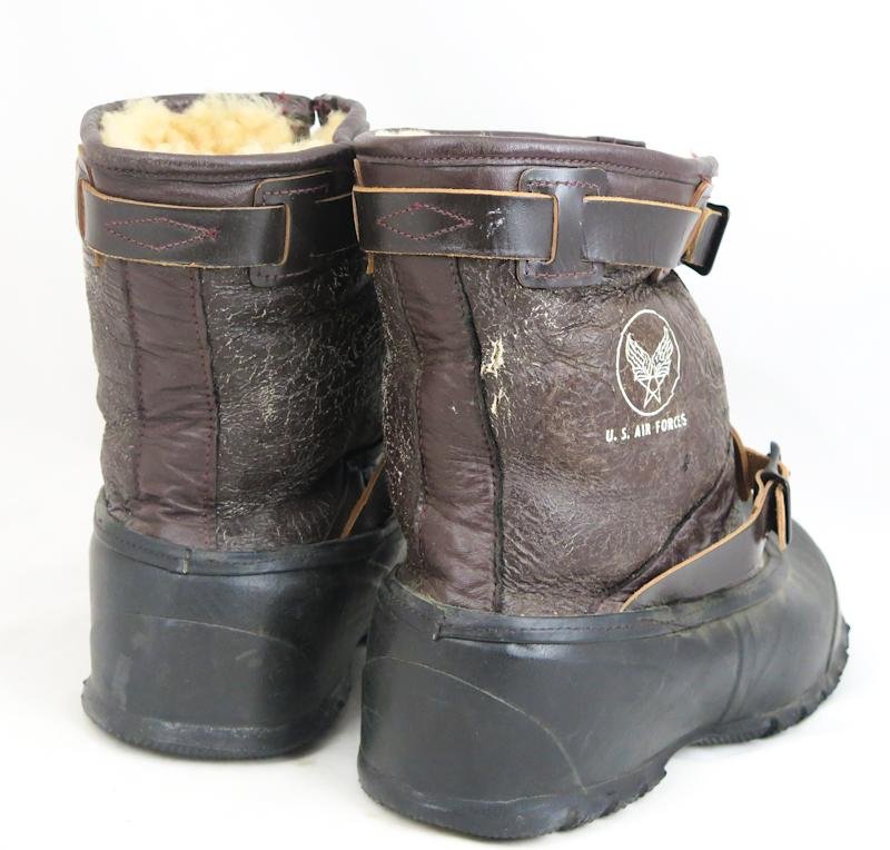 Post-war US air force A-1 flight boots — image 3