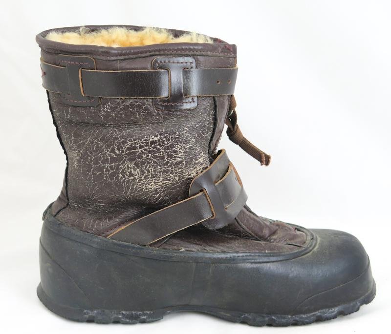 Post-war US air force A-1 flight boots — image 4