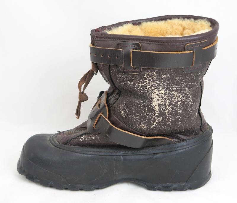 Post-war US air force A-1 flight boots — image 5