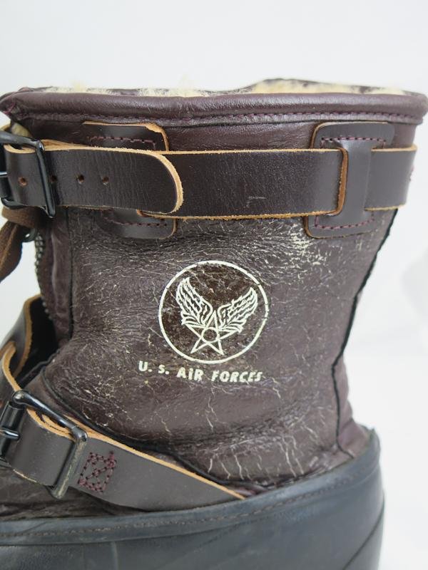 Post-war US air force A-1 flight boots — image 7