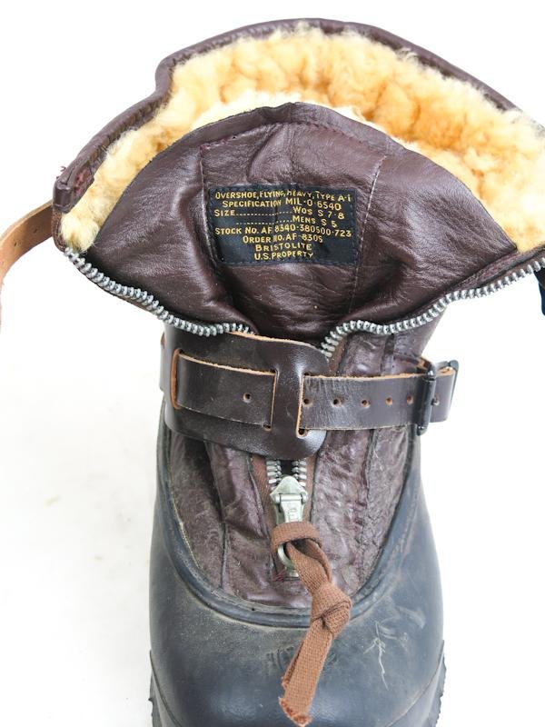 Post-war US air force A-1 flight boots — image 8