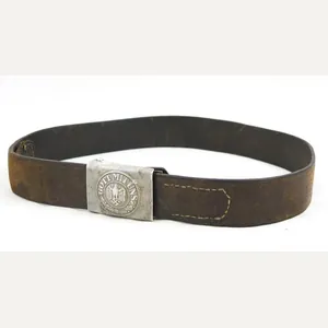 WW2 German Wehrmacht army combat belt and buckle