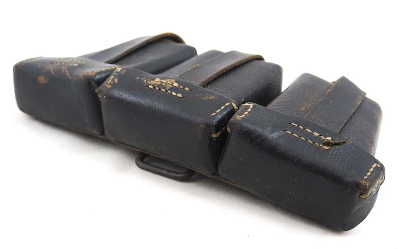 WW2 German Wehrmacht/Waffen-SS Kar98k ammo pouch - mid war — image 4