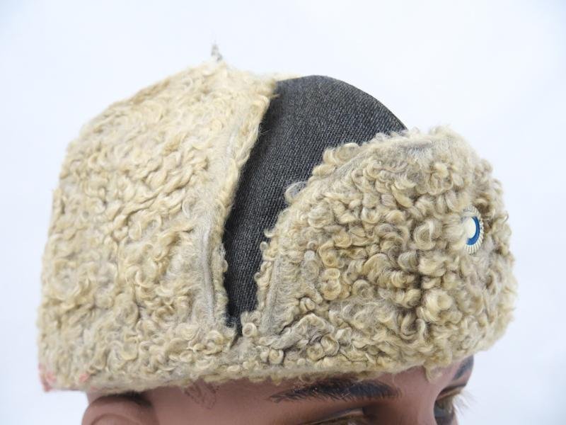 WW2 Finnish army M39 fur cap - Kulo 1944 — image 3