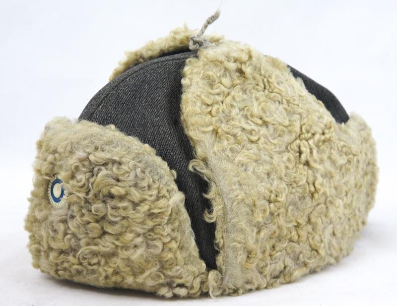 WW2 Finnish army M39 fur cap - Kulo 1944 — image 5