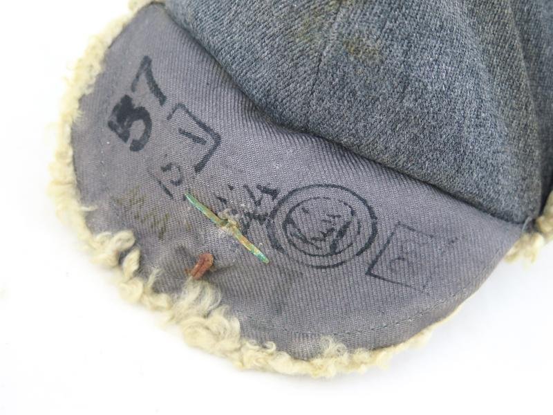 WW2 Finnish army M39 fur cap - Kulo 1944 — image 8
