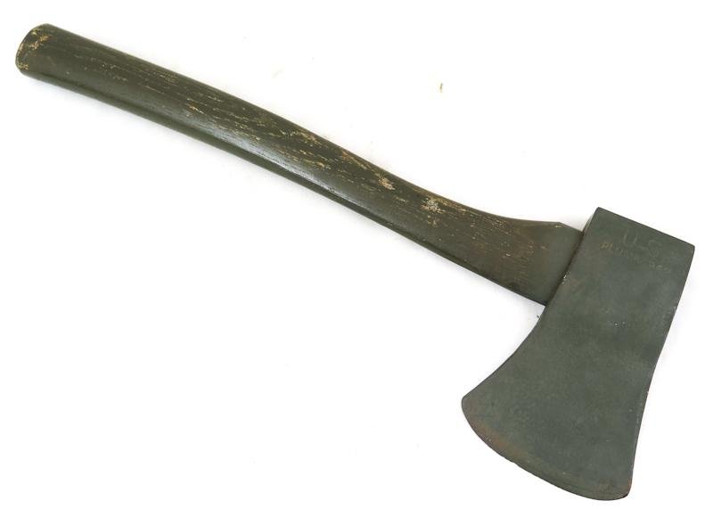 WW2 US army M1910 field axe with carrier — image 7