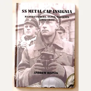 Book- SS Metal cap insignia - Andrew Reznik