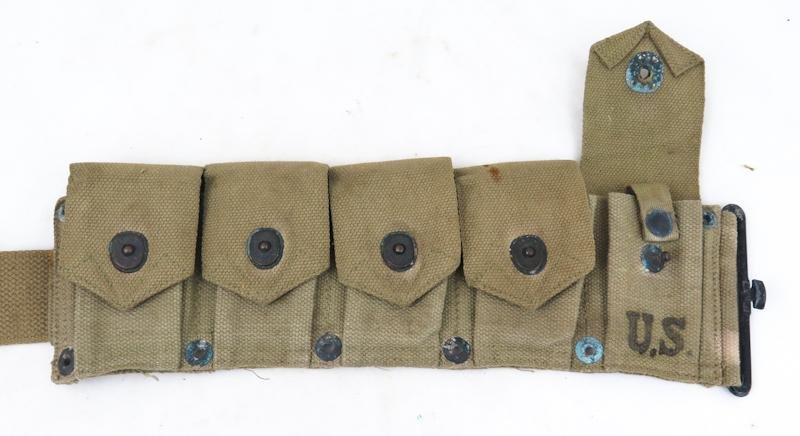 WW2 US army M1923 cartridge belt - 1943 — image 6