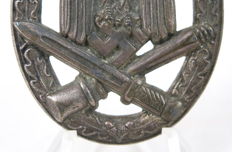 WW2 German Wehrmacht/Waffen-SS General assault badge - Wilhelm Hobacher — image 9