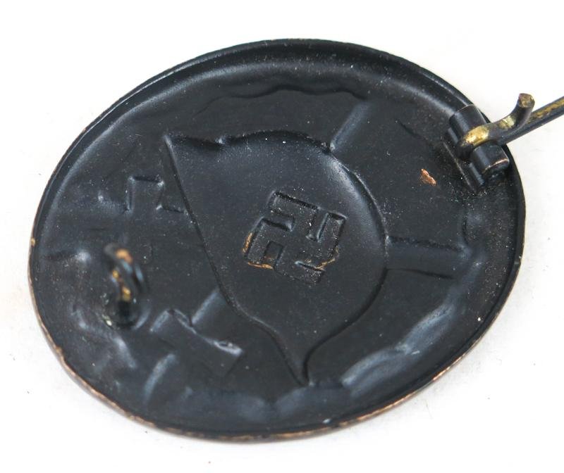 WW2 German Wehmacht/Waffen-SS Wound badge black - Hugo Lang — image 5