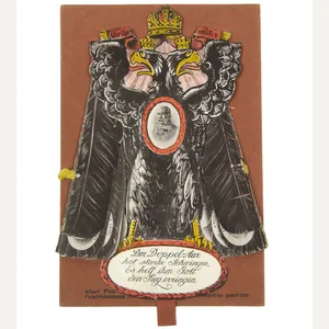 (Austria) World War I Austrian drawingcard with army commanders – …