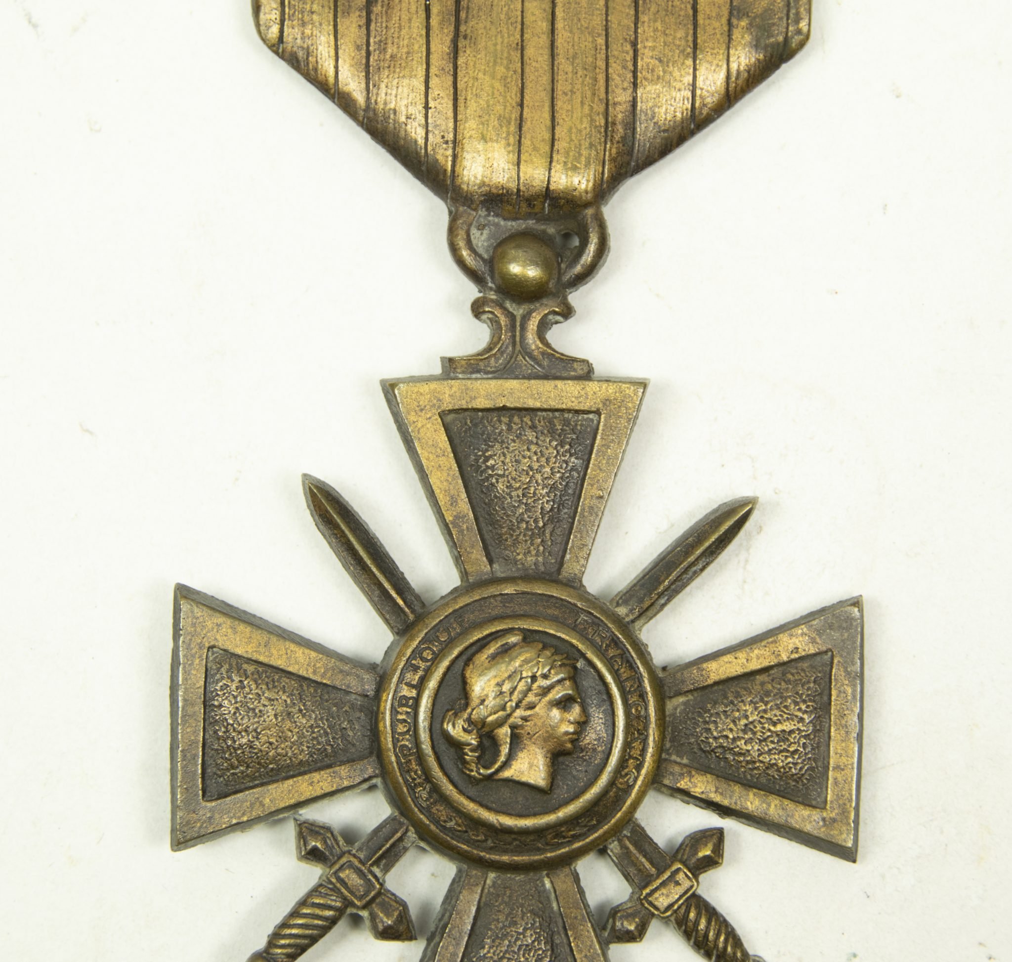 (France) Croix de Guerre des Operations Extérieurs (Large plaque cross 20 centimeters) – rare — image 10