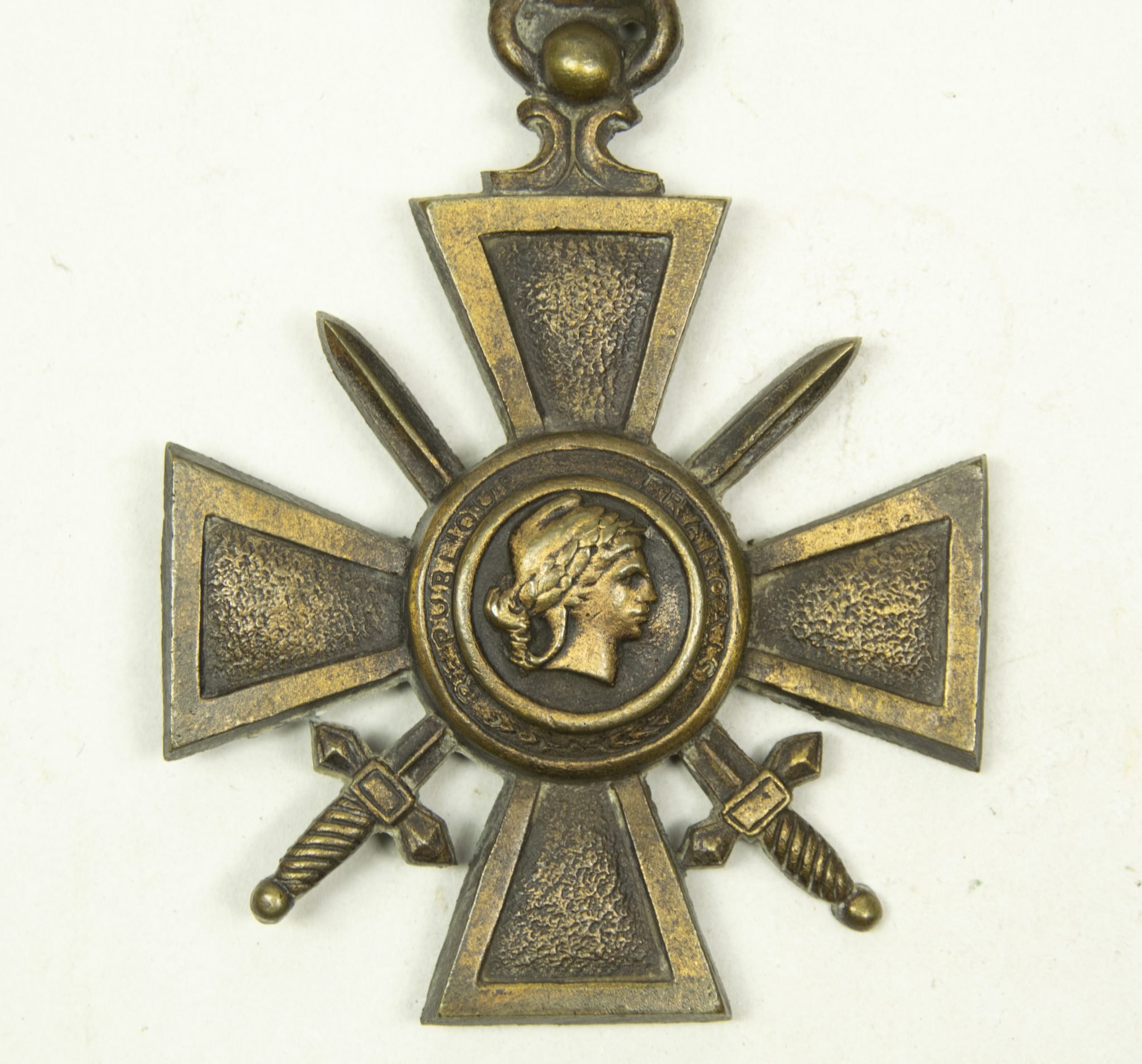 (France) Croix de Guerre des Operations Extérieurs (Large plaque cross 20 centimeters) – rare — image 11