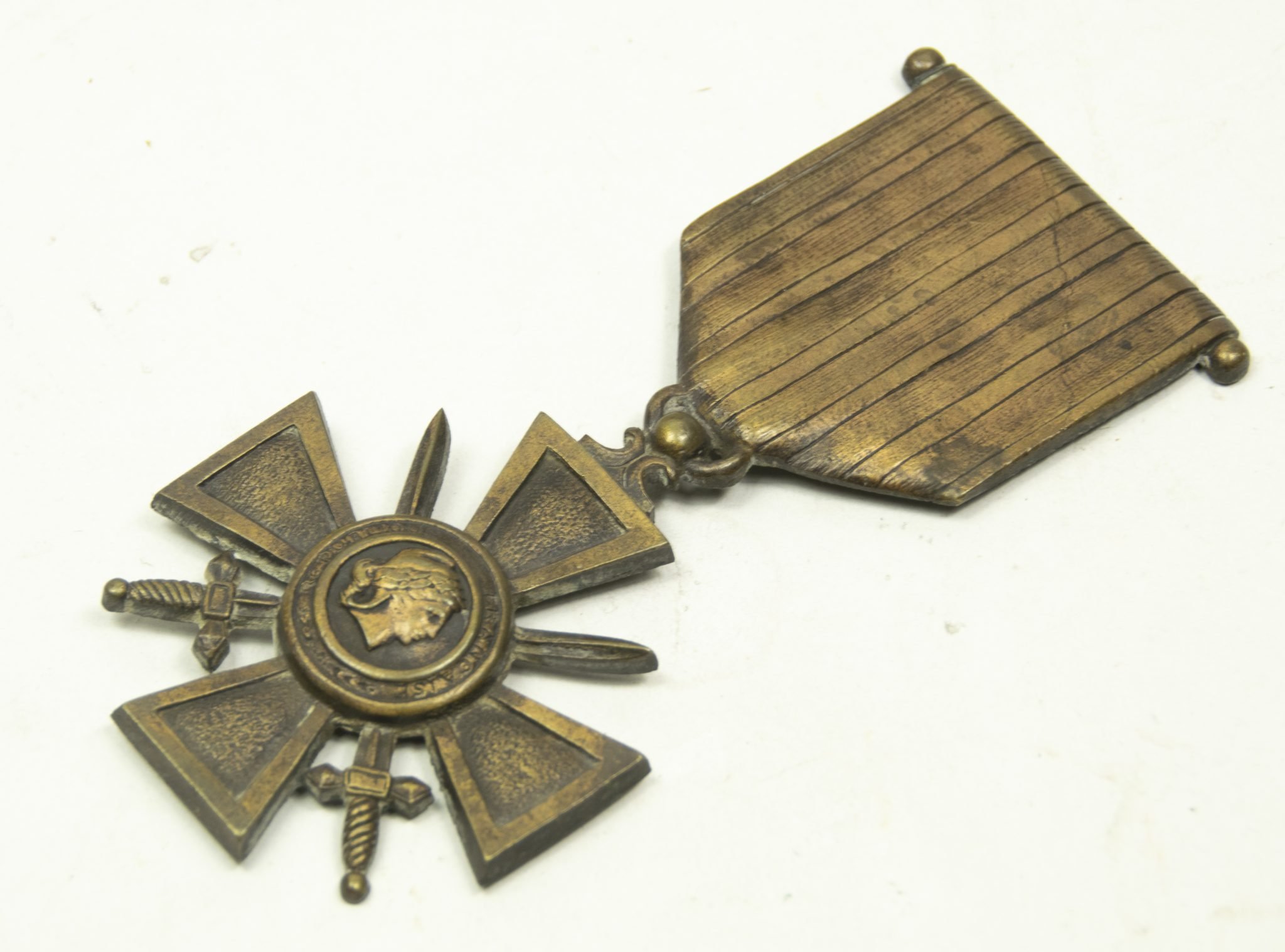 (France) Croix de Guerre des Operations Extérieurs (Large plaque cross 20 centimeters) – rare — image 12