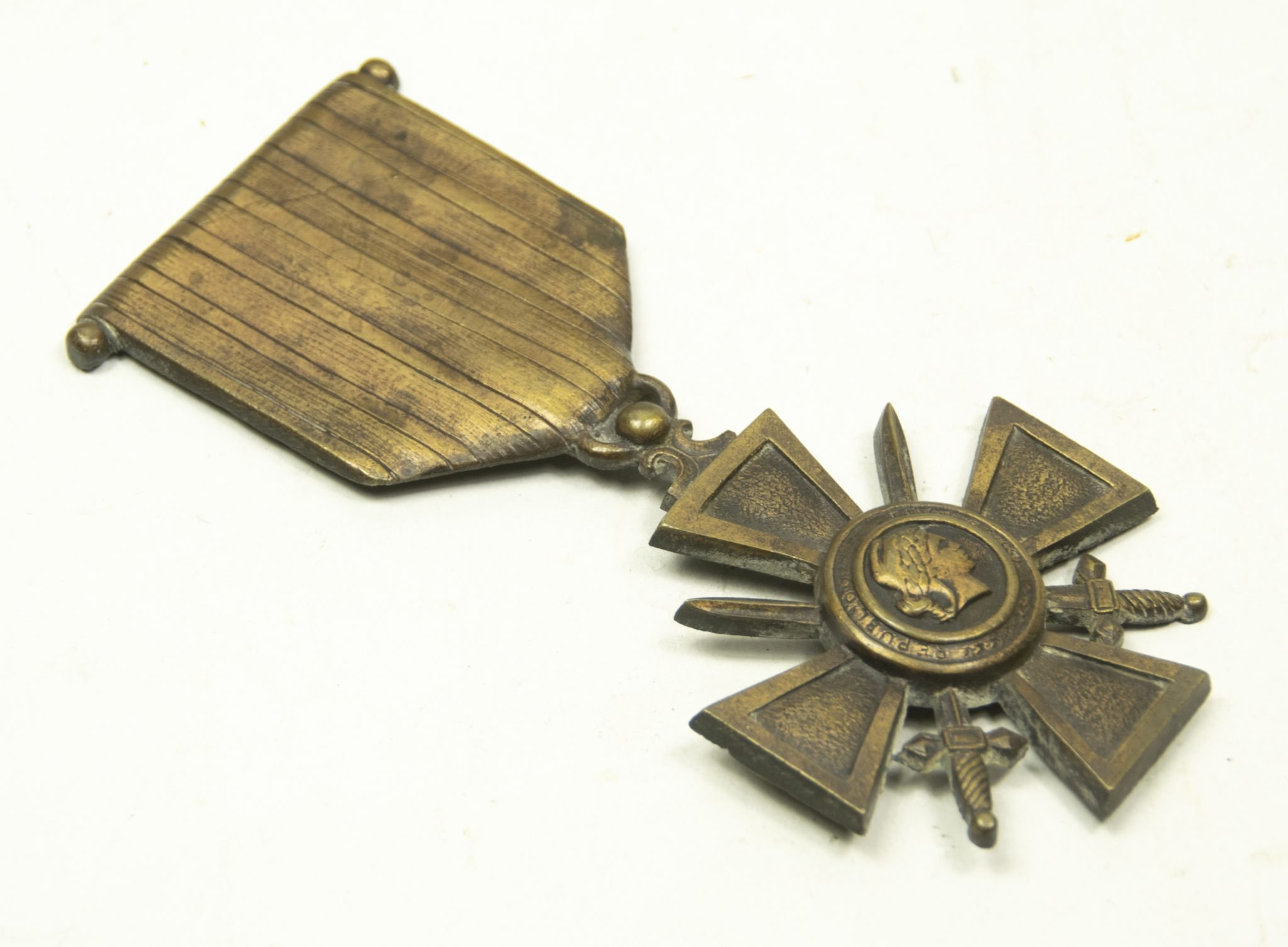 (France) Croix de Guerre des Operations Extérieurs (Large plaque cross 20 centimeters) – rare — image 3