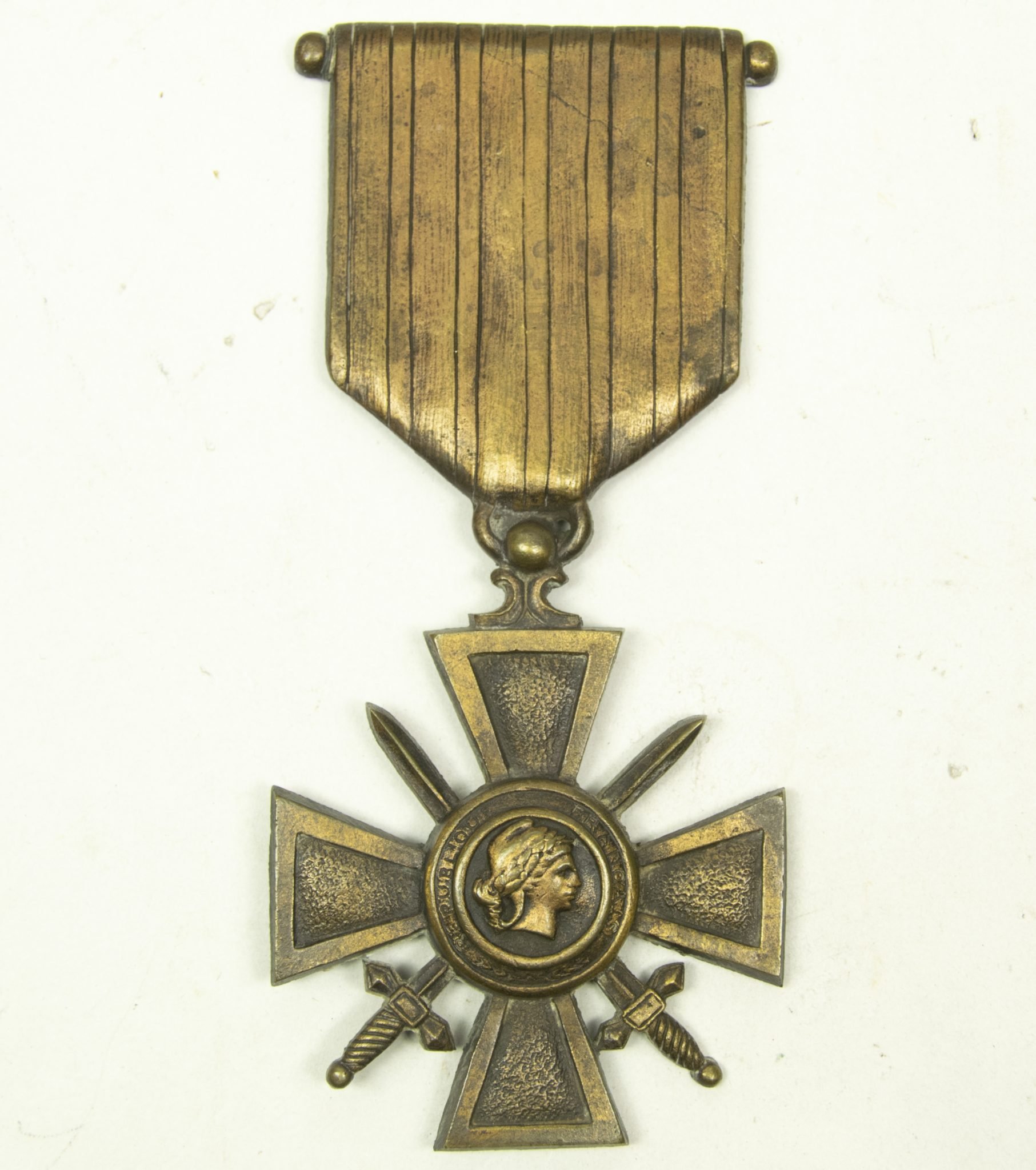 (France) Croix de Guerre des Operations Extérieurs (Large plaque cross 20 centimeters) – rare — image 8