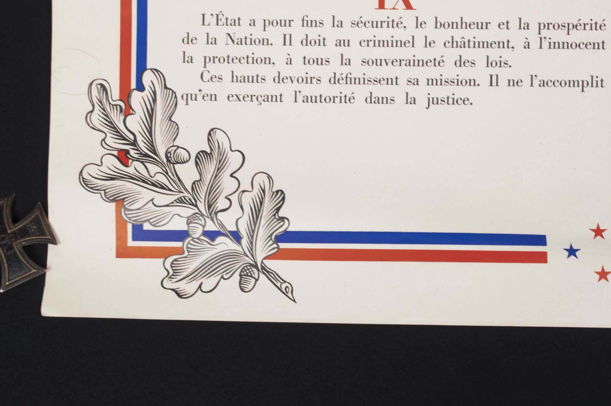 Vichy France poster + Marechal Petain book: 'Principes de la Communauté' — image 13