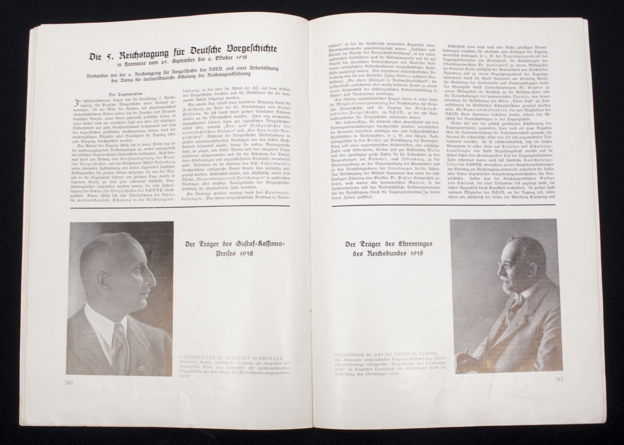 (Magazine) Germanen-Erbe – Monatshefte für deutsche Vorgeschichte 3. Jahrgang heft 11 november 1938 — image 4