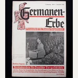 (Magazine) Germanen-Erbe – Monatshefte für deutsche Vorgeschichte 3. Jahrgang heft …