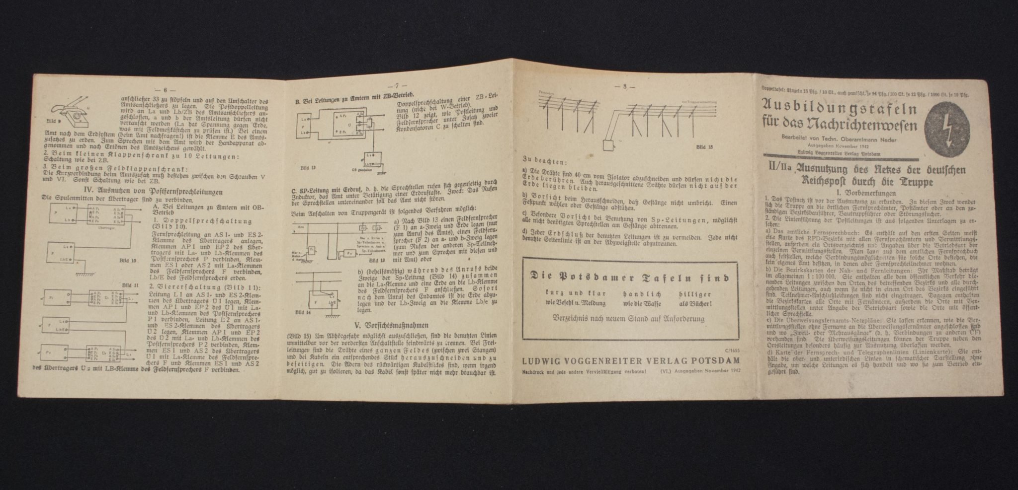 Ausbildungstafeln für das Nachrichtenwesen (1942) — image 4