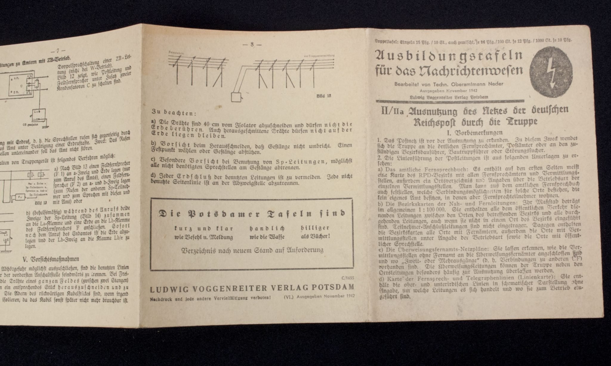 Ausbildungstafeln für das Nachrichtenwesen (1942) — image 5