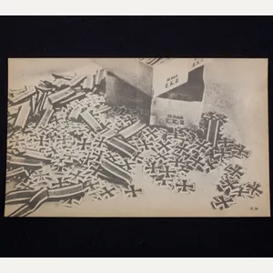 (Pamphlet) Electrahouse G-series anti-German 'Iron crosses' pamphlet – rare