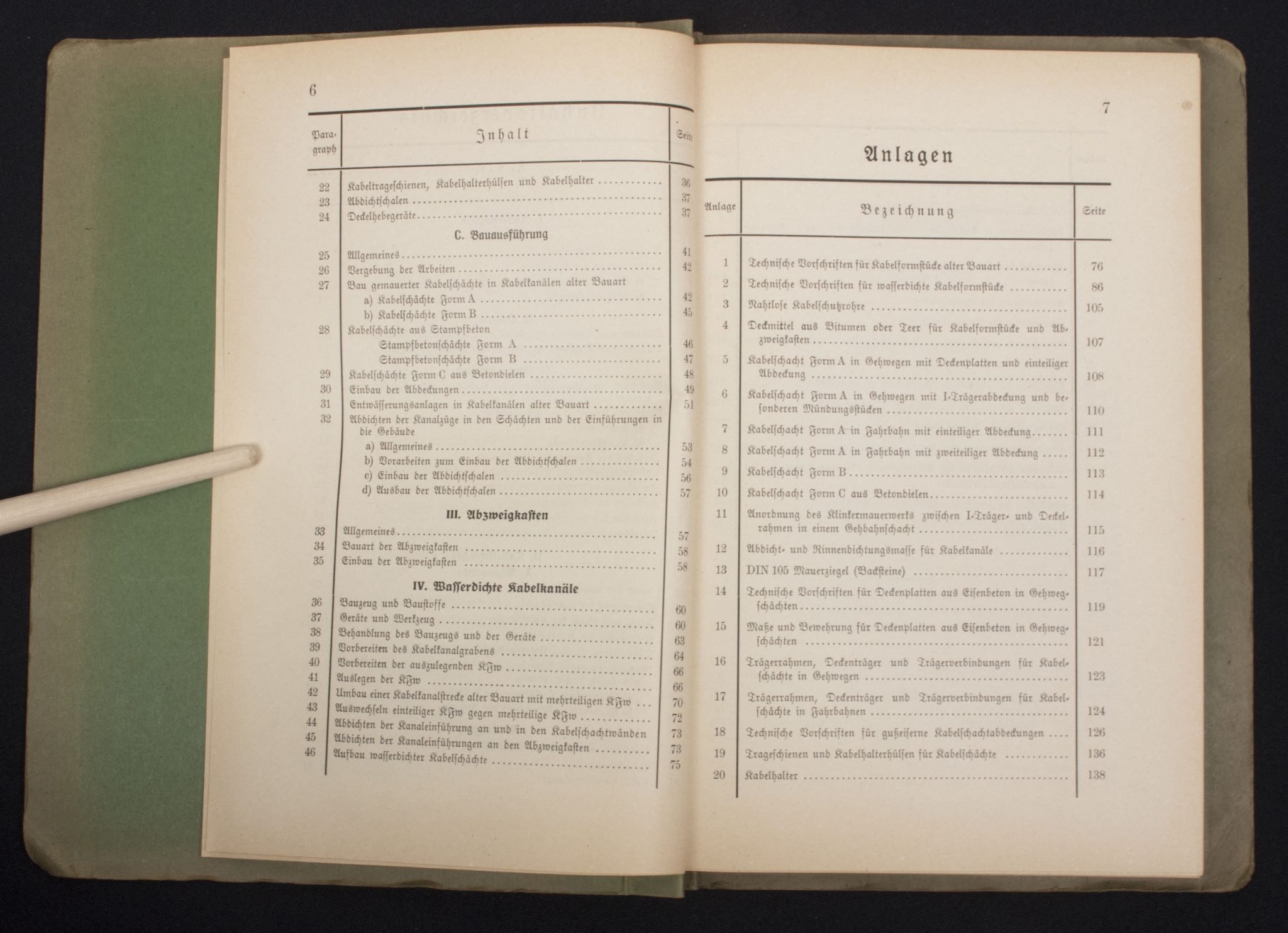 (Book) Telegraphenbauordnung der Deutschen Reichspost – Teil 10 Kabelkanäle Kabelschächte (1941) — image 4