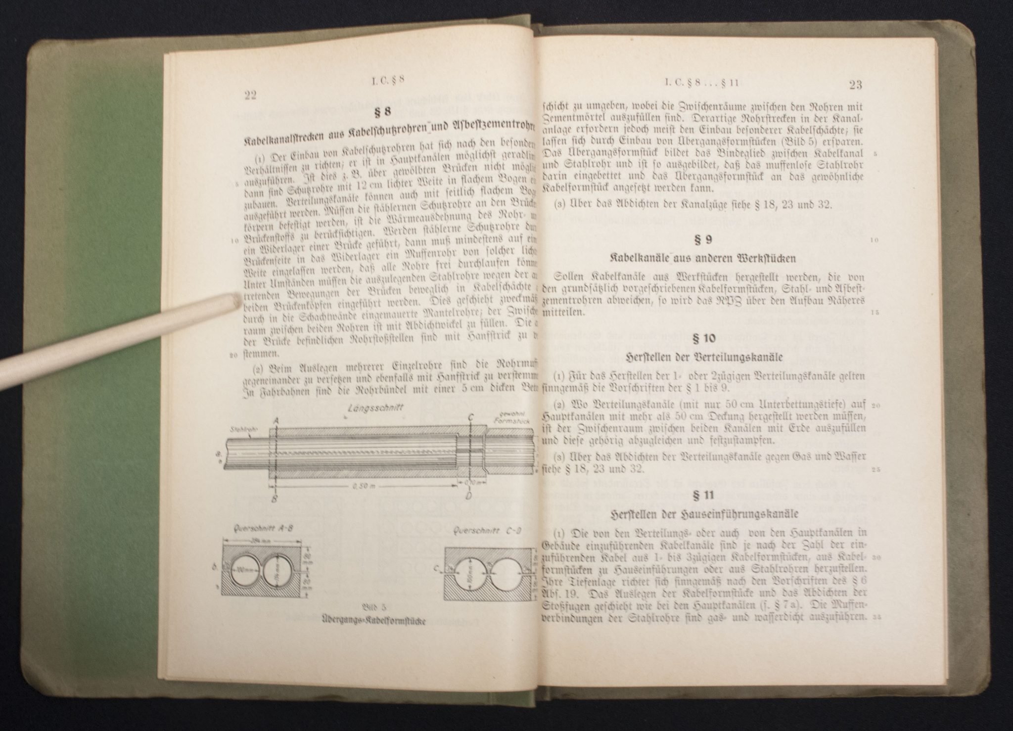 (Book) Telegraphenbauordnung der Deutschen Reichspost – Teil 10 Kabelkanäle Kabelschächte (1941) — image 7