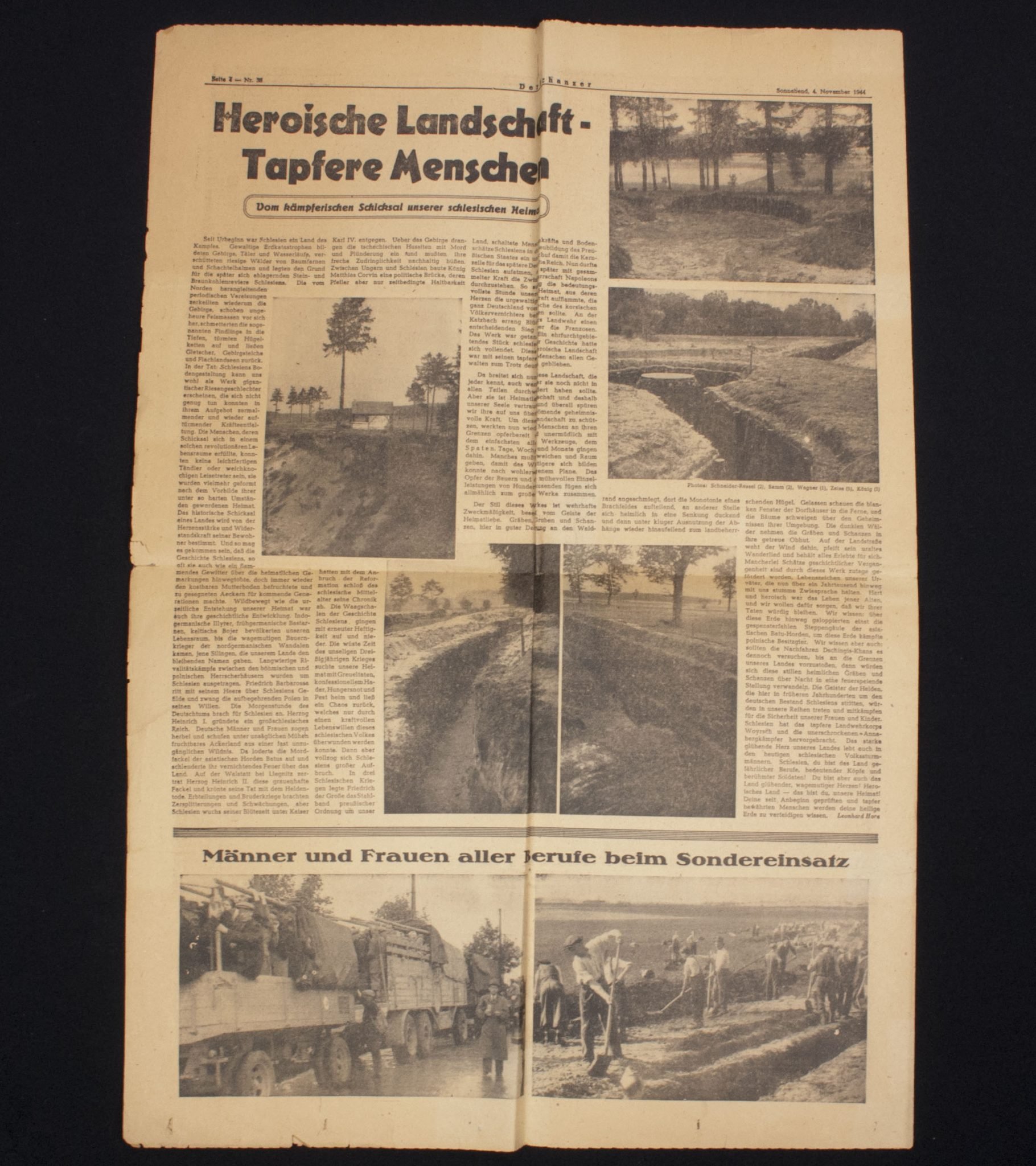 (Newspaper) Der Schanzer -Niederschlesiens Kriegseinsatz-Zeitung (1944) — image 4